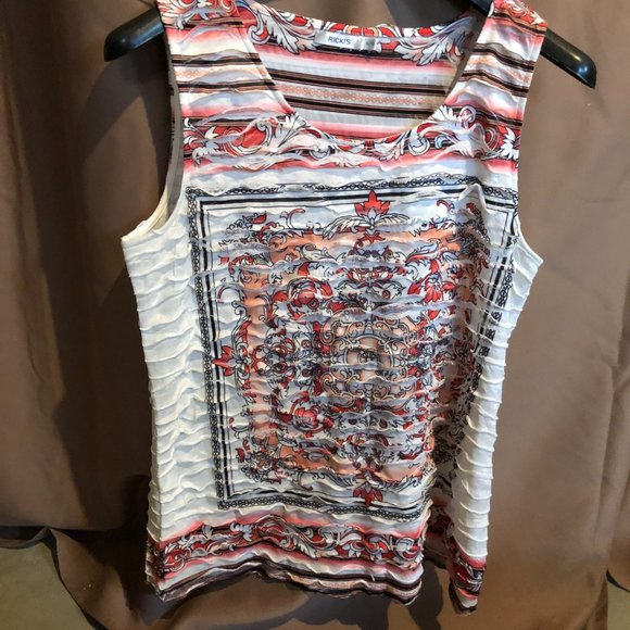 Very unique Ricki’s rolled tank top (XL) - Picture 5 of 6